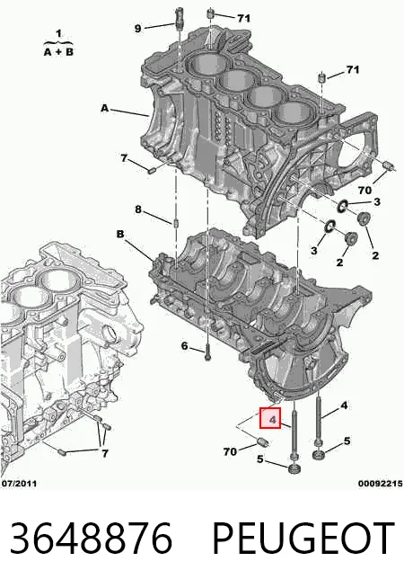 3648876 Peugeot/Citroen