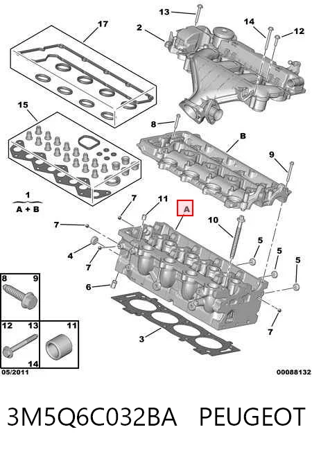 Cabeza de cilindro Citroen C4  desde 175,69 €