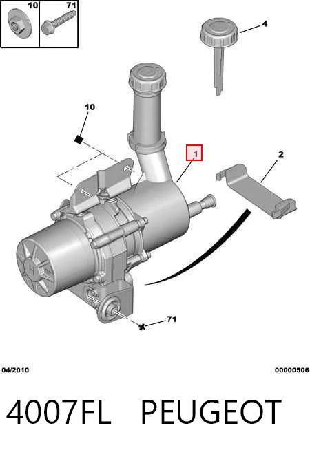 Bomba de dirección asistida  Peugeot 307  desde 120,52 €
