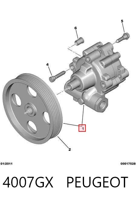 Bomba de dirección asistida  Citroen C5  desde 63,52 €