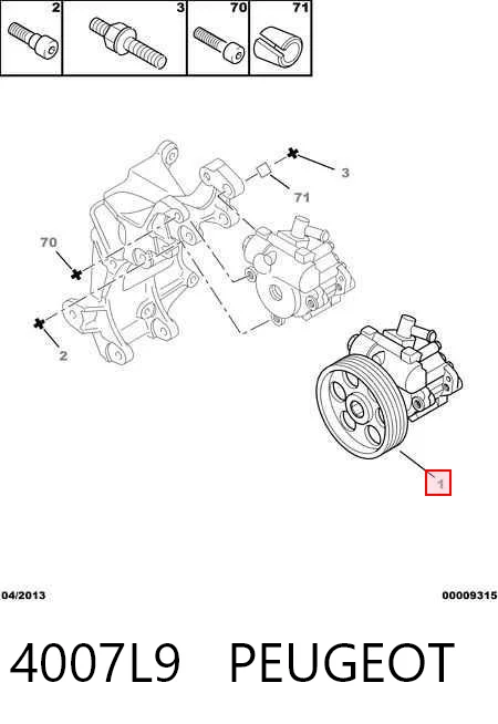 4007L9 Peugeot/Citroen