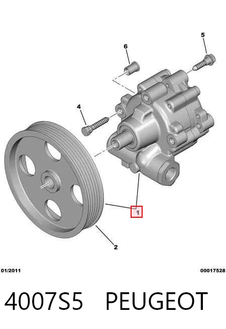 Bomba de dirección asistida  Peugeot 307  desde 56,63 €