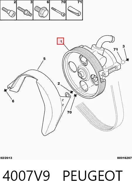 Comprar Bomba de dirección asistida Peugeot 106 II 1 a bajo precio