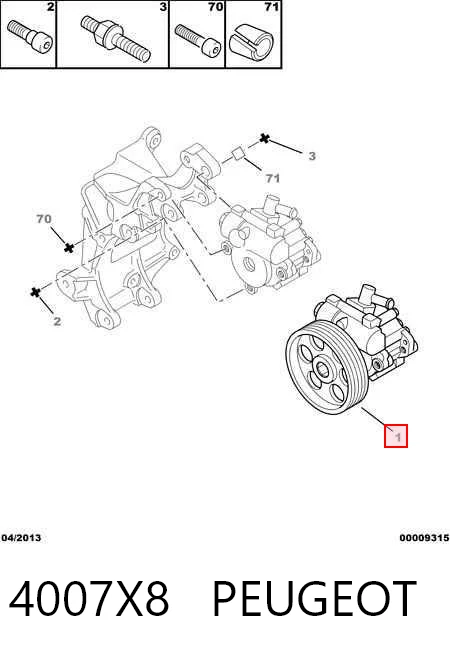 Bomba de dirección hidráulica Mercedes E (C124)