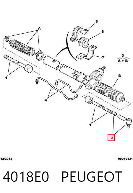 Comprar Rótula exterior de la barra de dirección Citroen Jumper  244 a bajo precio