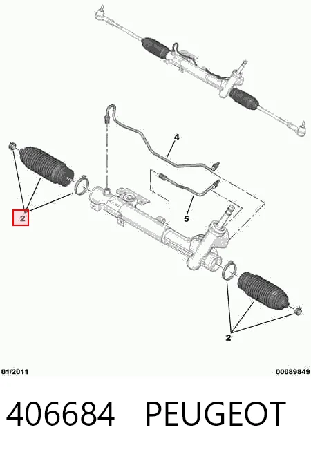 406684 Peugeot/Citroen
