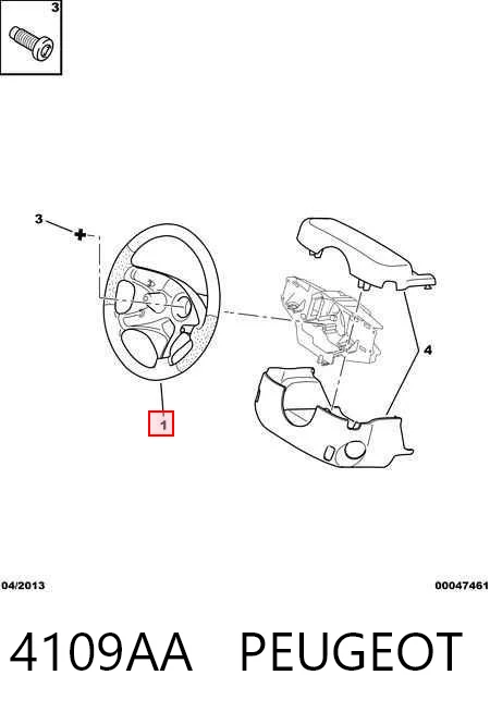 Comprar Volante Peugeot 607  9D, 9U a bajo precio
