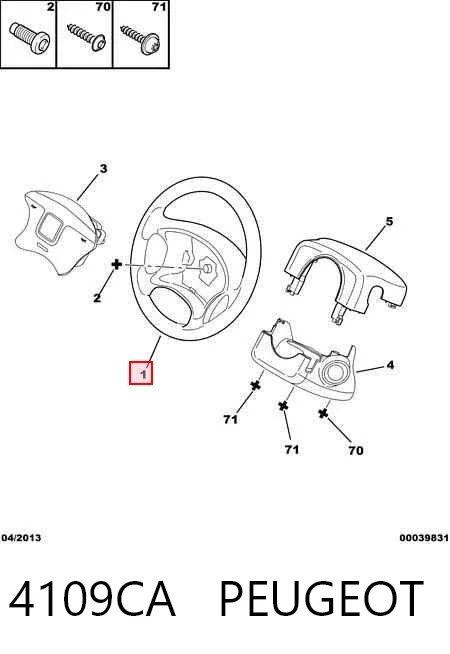 Volante multifuncion Citroen Berlingo  (1996-2008)