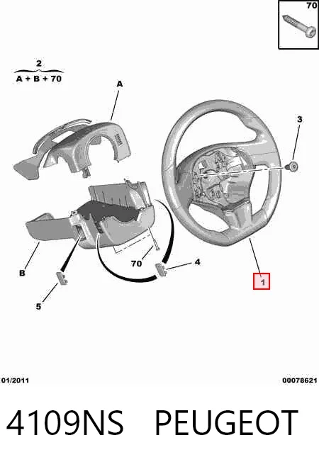 Comprar Volante multifuncion C3 II A51