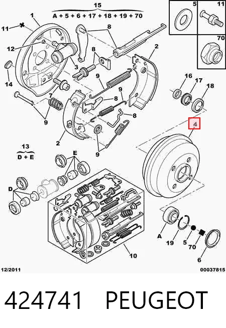 424741 Peugeot/Citroen