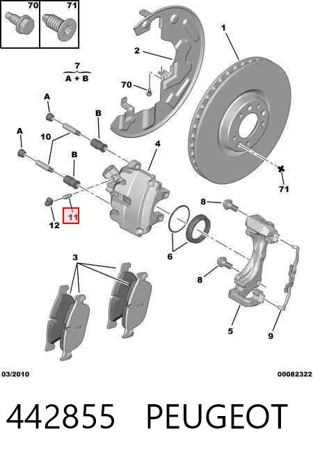 442855 Peugeot/Citroen