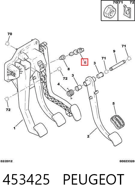 453425 Peugeot/Citroen