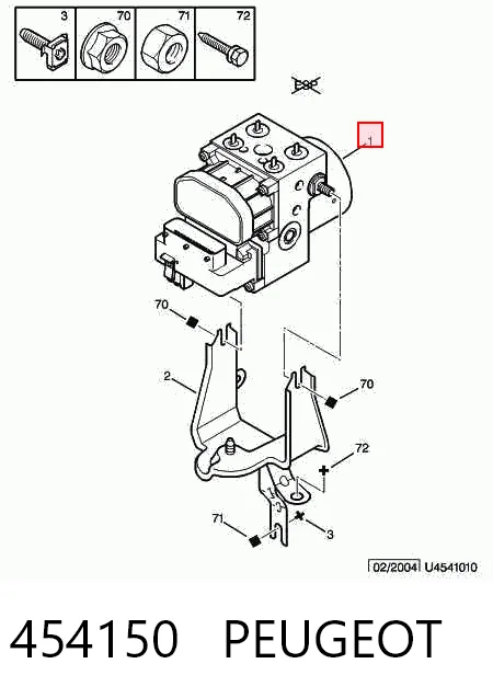 Bloque hidráulico ABS Citroen Xsara Picasso monovolumen (N68) (2000 - 2010) precio, desde 30,49 EUR