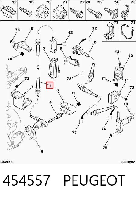 Comprar Sensor revoluciones de la rueda, delantero Saxo  S0, S1