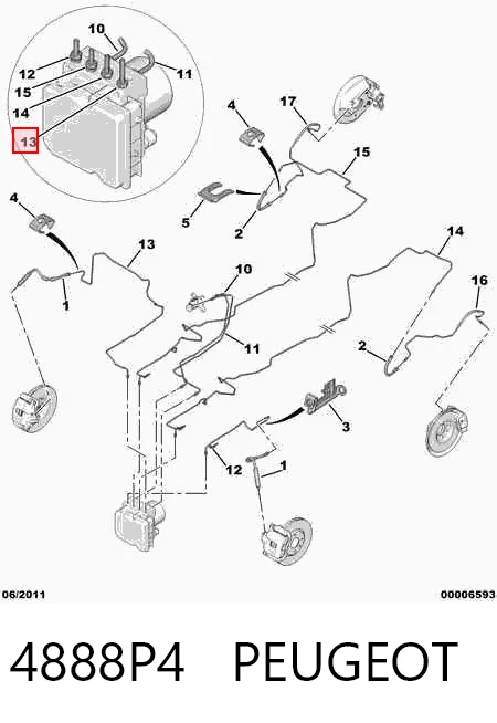 4888P4 Peugeot/Citroen