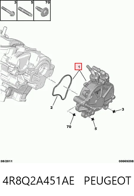 Depresor de freno  Bosch F009A06199
