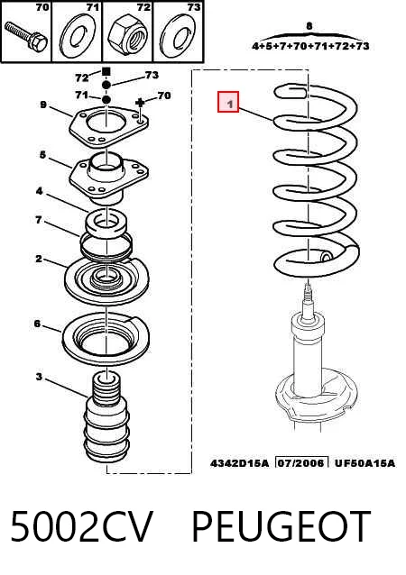 Comprar Muelles delantero Boxer 230L