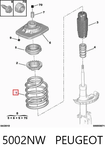 Comprar Muelles delantero Jumpy II 