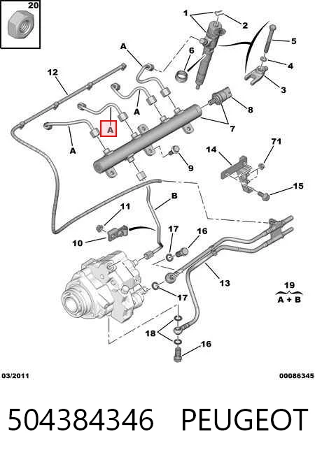504384346 Peugeot/Citroen