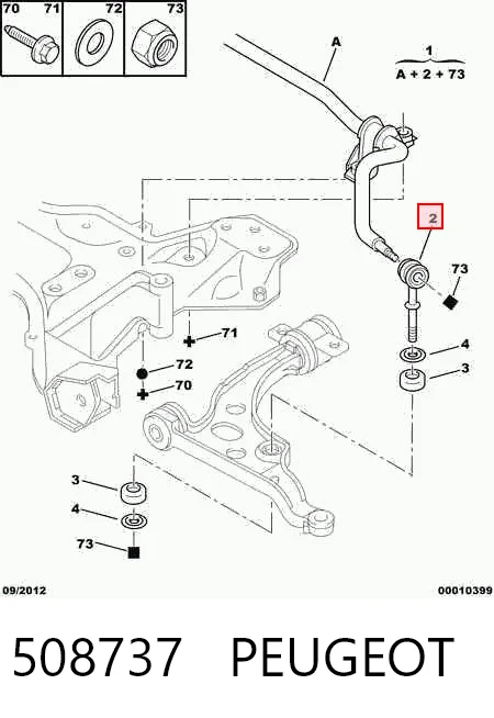 508737 Peugeot/Citroen