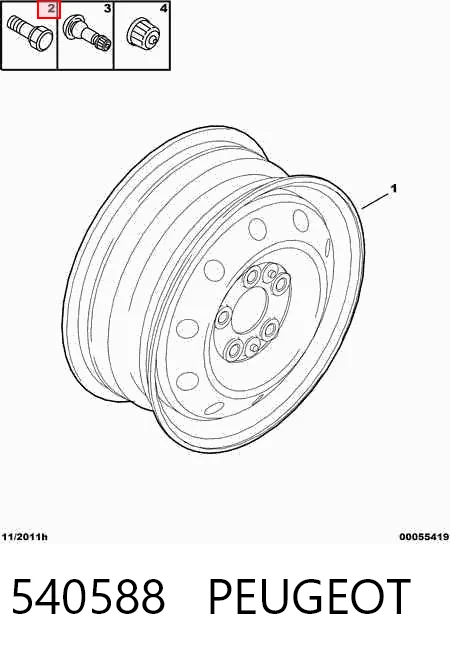 Tornillos para ruedas Fiat Ducato III desde 5,13 €