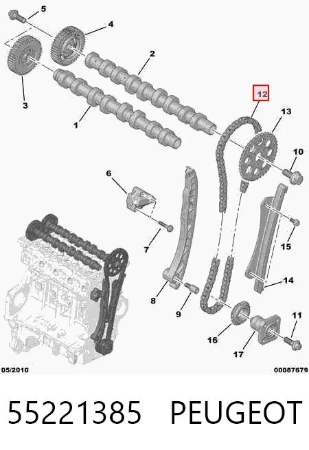 55221385 Peugeot/Citroen