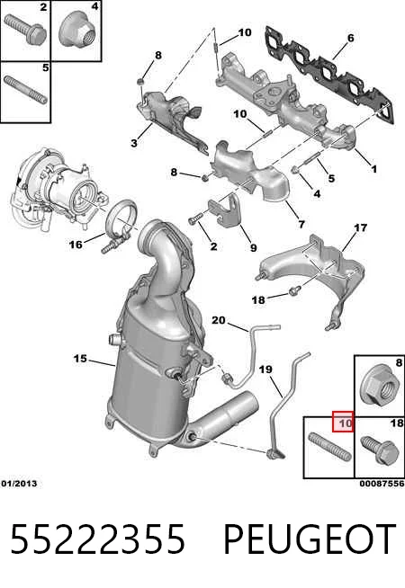 55222355 Peugeot/Citroen