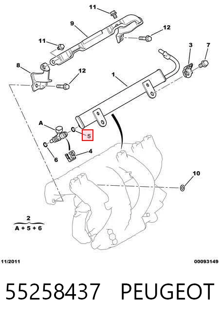 55258437 Peugeot/Citroen
