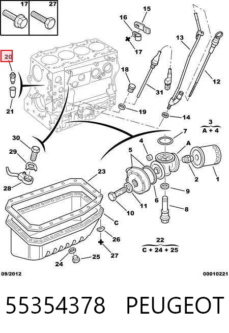 Sensor de aceite Fiat Fiorino  furgoneta comprar en España