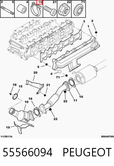 55566094 Peugeot/Citroen