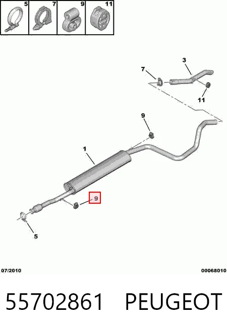55702861 Peugeot/Citroen