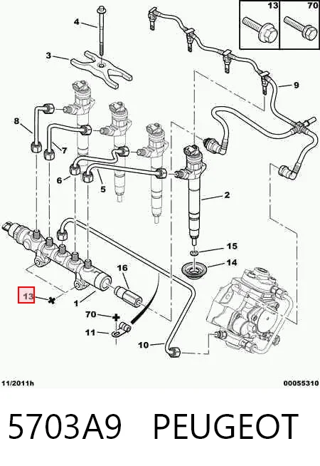 5703A9 Peugeot/Citroen