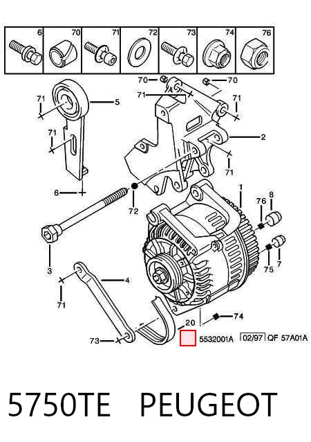 Correa trapezoidal nervada TRUCK PREMIUM camiones tractores (1996-2006) original desde 10,74 €