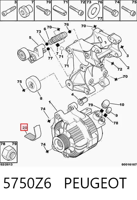 Correa de transmisión trapezoidal Renault Megane I desde 11,22 €
