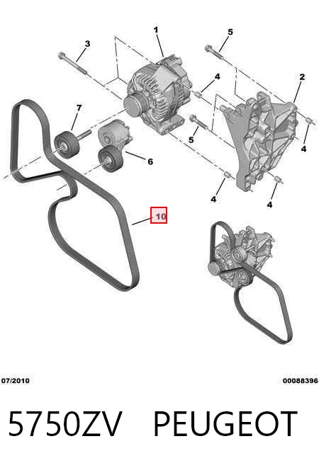 5750ZV Peugeot/Citroen