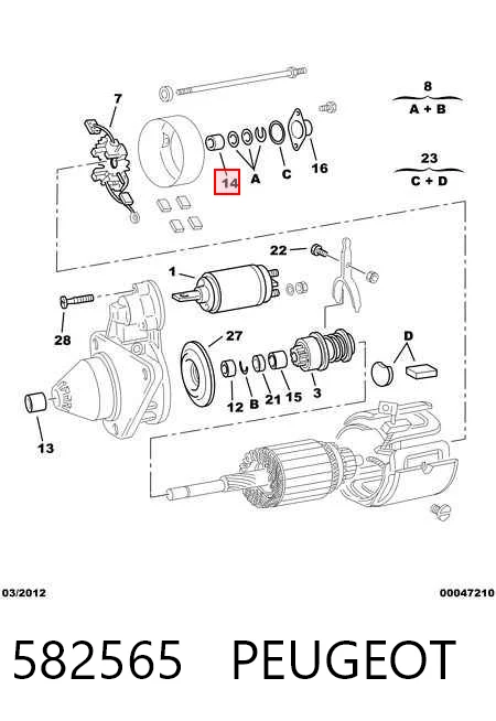  para Volkswagen Transporter  (7HB, 7HJ, 7EB, 7EJ)