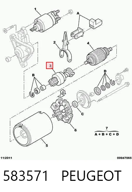 583571 Peugeot/Citroen