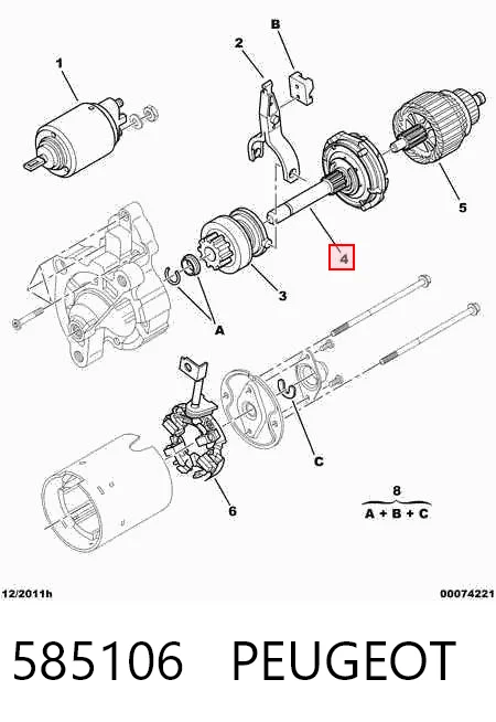 585106 Peugeot/Citroen