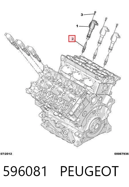 596081 Peugeot/Citroen