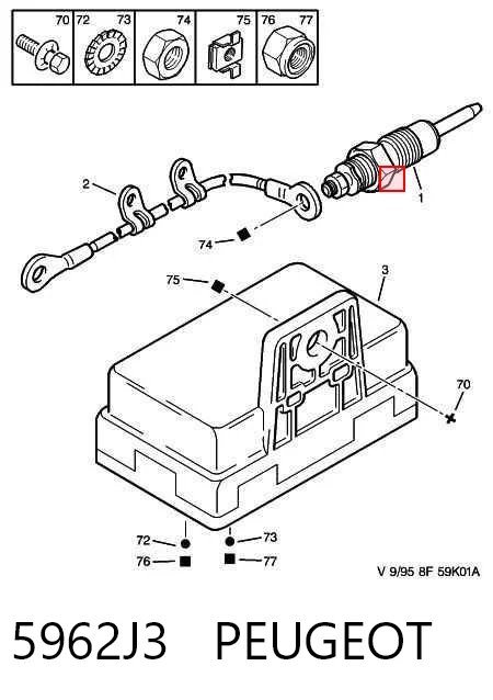 Bujías incandescentes Renault Trafic  desde 9,60 €