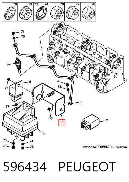 596434 Peugeot/Citroen 