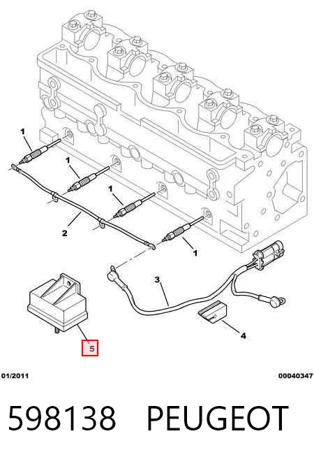 Relé de bujía de precalentamiento Citroen Xsara  desde 31,94 €