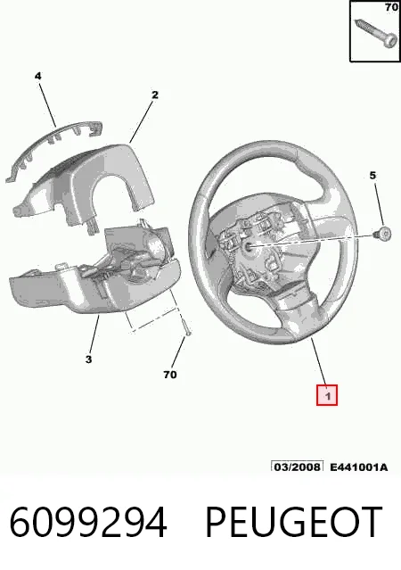 Volante para Citroen C3 Picasso SH