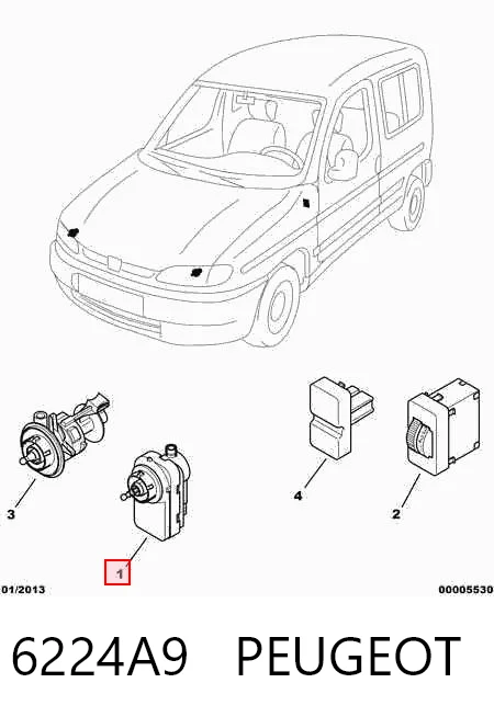 6224A9 Peugeot/Citroen