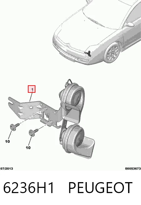 Claxon BMW 5 