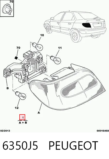 6350J5 Peugeot/Citroen