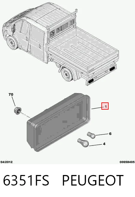 Piloto trasero derecho Citroen Jumper plataforma a bordo (250) (2006 - 2026) precio, desde 39,93 EUR