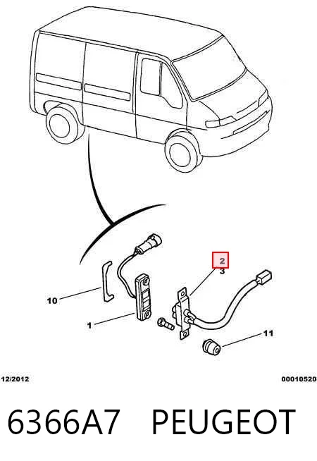 6366A7 Peugeot/Citroen