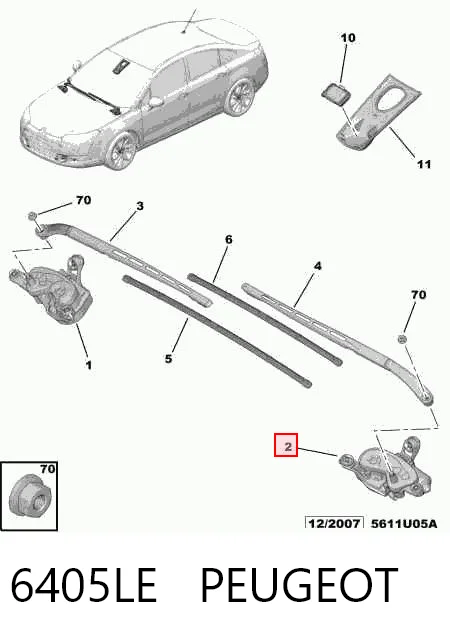 6405LE Peugeot/Citroen