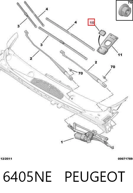 Comprar Sensor de lluvia Citroen Berlingo  B9 a bajo precio